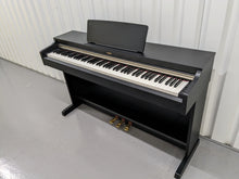 Load image into Gallery viewer, Yamaha Arius YDP-162 Digital Piano satin black clavinova keyboard stock #23217