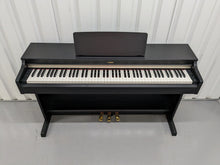 Load image into Gallery viewer, Yamaha Arius YDP-162 Digital Piano satin black clavinova keyboard stock #23217