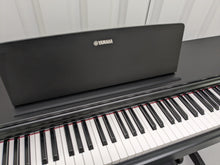 Load image into Gallery viewer, Yamaha Arius YDP-143 Digital Piano and stool in satin black finish stock #23224