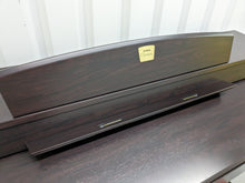 Load image into Gallery viewer, Yamaha Clavinova CLP-340 digital piano and stool in dark Rosewood stock number 23228