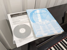 Load image into Gallery viewer, Yamaha Clavinova CLP-340 digital piano and stool in dark Rosewood stock number 23228
