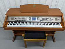 Load image into Gallery viewer, Yamaha Clavinova CVP-301 Digital Piano / arranger in cherry wood stock # 23229