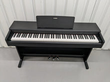 Load image into Gallery viewer, Yamaha Arius YDP-144 digital piano in satin black, weighted keys, stock nr 23233