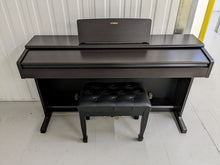 Load image into Gallery viewer, Yamaha Arius YDP-144 digital piano and stool in dark rosewood stock nr 23240