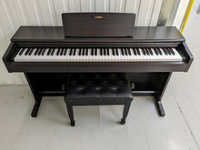 Load image into Gallery viewer, Yamaha Arius YDP-144 digital piano and stool in dark rosewood stock nr 23240