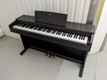 Load image into Gallery viewer, Yamaha Arius YDP-144 digital piano and stool in dark rosewood stock nr 23240