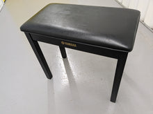 Load image into Gallery viewer, Yamaha Clavinova CLP-645 digital piano and stool in dark rosewood stock # 23237