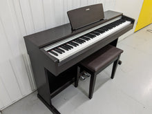 Load image into Gallery viewer, Yamaha Arius YDP-142 Digital Piano and stool in dark rosewood stock #23243