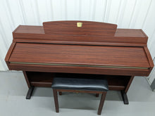 Load image into Gallery viewer, Yamaha Clavinova CLP-230 Digital Piano and stool in mahogany stock nr 23245