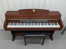 Load image into Gallery viewer, Yamaha Clavinova CLP-230 Digital Piano and stool in mahogany stock nr 23245
