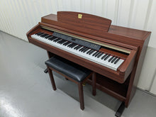 Load image into Gallery viewer, Yamaha Clavinova CLP-230 Digital Piano and stool in mahogany stock nr 23245