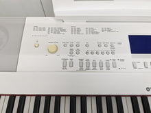 Load image into Gallery viewer, Yamaha DGX-660 in white 88 Key Weighted Keys Portable Grand, stand stock # 23249