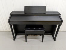 Load image into Gallery viewer, Roland HP503 digital piano and stool in satin black finish stock number 23248