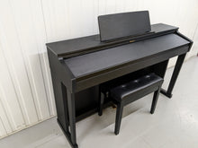 Load image into Gallery viewer, Roland HP503 digital piano and stool in satin black finish stock number 23248