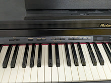 Load image into Gallery viewer, Roland HP503 digital piano and stool in satin black finish stock number 23248