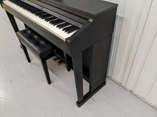 Load image into Gallery viewer, Roland HP503 digital piano and stool in satin black finish stock number 23248