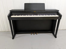 Load image into Gallery viewer, Roland HP503 digital piano and stool in satin black finish stock number 24313