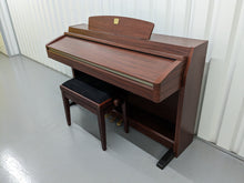 Load image into Gallery viewer, Yamaha Clavinova CLP-230 Digital Piano and stool in mahogany stock nr 23235