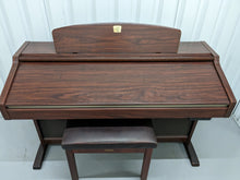Load image into Gallery viewer, Yamaha Clavinova CVP-206 piano arranger in mahogany with stool stock nr 23257