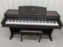 Load image into Gallery viewer, Yamaha Clavinova CLP-840 Digital Piano and stool in dark rosewood stock #23260