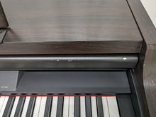Load image into Gallery viewer, Yamaha Clavinova CLP-840 Digital Piano and stool in dark rosewood stock #23260