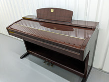 Load image into Gallery viewer, Yamaha Clavinova CVP-403 Polished Mahogany Digital Piano arranger stock # 23268
