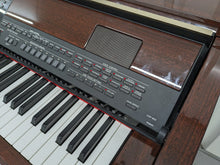 Load image into Gallery viewer, Yamaha Clavinova CVP-403 Polished Mahogany Digital Piano arranger stock # 23268