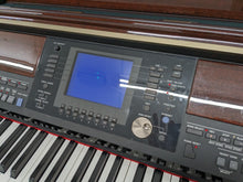 Load image into Gallery viewer, Yamaha Clavinova CVP-403 Polished Mahogany Digital Piano arranger stock # 23268