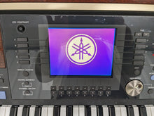 Load image into Gallery viewer, Yamaha Clavinova CVP-403 Polished Mahogany Digital Piano arranger stock # 23268