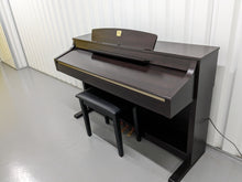 Load image into Gallery viewer, Yamaha Clavinova CLP-330 Digital Piano and stool in dark rosewood stock nr 23269