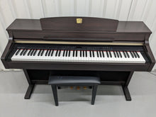 Load image into Gallery viewer, Yamaha Clavinova CLP-330 Digital Piano and stool in dark rosewood stock nr 23269
