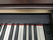 Load image into Gallery viewer, Yamaha Clavinova CLP-330 Digital Piano and stool in dark rosewood stock nr 23269