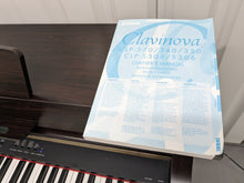 Load image into Gallery viewer, Yamaha Clavinova CLP-330 Digital Piano and stool in dark rosewood stock nr 23269