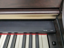 Load image into Gallery viewer, Yamaha Clavinova CLP-340 Digital Piano and stool in rosewood stock # 23271