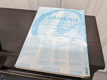 Load image into Gallery viewer, Yamaha Clavinova CLP-340 Digital Piano and stool in rosewood stock # 23271