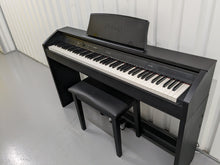 Load image into Gallery viewer, Casio Privia PX-760 Slim Digital Piano and stool satin black stock number 23274