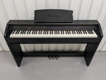 Load image into Gallery viewer, Casio Privia PX-760 Slim Digital Piano and stool satin black stock number 23274