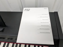 Load image into Gallery viewer, Roland RP401R digital piano and stool in satin black finish stock number 23265