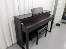 Load image into Gallery viewer, Yamaha Clavinova CLP-535 digital piano in dark rosewood + stool stock # 23264