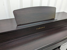 Load image into Gallery viewer, Yamaha Clavinova CLP-535 digital piano in dark rosewood + stool stock # 23264
