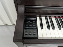 Load image into Gallery viewer, Yamaha Clavinova CLP-535 digital piano in dark rosewood + stool stock # 23264