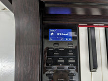 Load image into Gallery viewer, Yamaha Clavinova CLP-535 digital piano in dark rosewood + stool stock # 23264