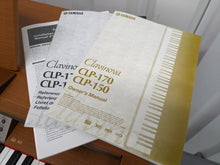 Load image into Gallery viewer, Yamaha Clavinova CLP-150 Digital Piano + stool cherry wood finish stock #23267