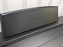 Load image into Gallery viewer, Casio Privia PX-760 Slim Digital Piano and stool satin black stock number 23278