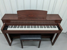 Load image into Gallery viewer, Yamaha Clavinova CLP-545 digital piano in mahogany with stool. stock nr 23284