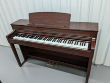 Load image into Gallery viewer, Yamaha Clavinova CLP-545 digital piano in mahogany with stool. stock nr 23284