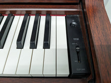 Load image into Gallery viewer, Yamaha Clavinova CLP-545 digital piano in mahogany with stool. stock nr 23284