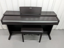 Load image into Gallery viewer, Yamaha Arius YDP-142 Digital Piano and stool in dark rosewood stock #24269