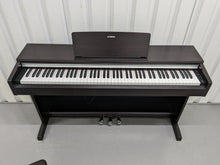 Load image into Gallery viewer, Yamaha Arius YDP-142 Digital Piano and stool in dark rosewood stock #24269