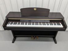 Load image into Gallery viewer, Yamaha Clavinova CLP-120 Digital Piano and stool in dark rosewood stock #23283